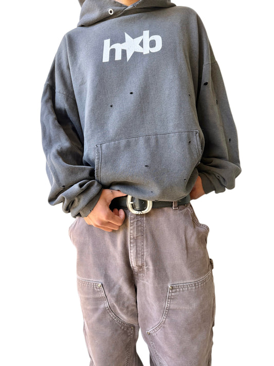 90’s Faded Charcoal Pornhub Hoodie