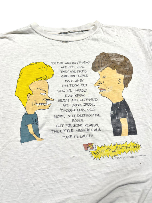 Vintage 1990s MTV Beavis & Butt Head Tee