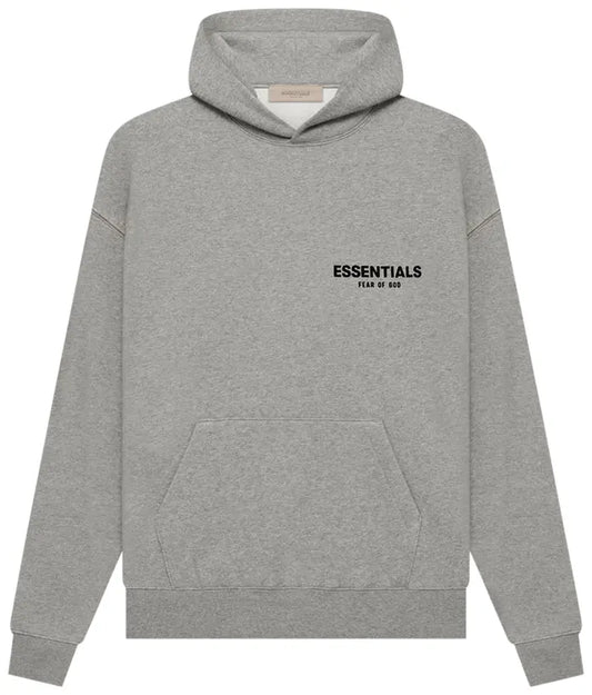 Essentials Dark Oatmeal Hoodie
