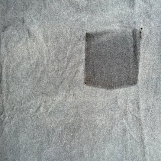 00’s Faded Charcoal Ghost Pocket Tee