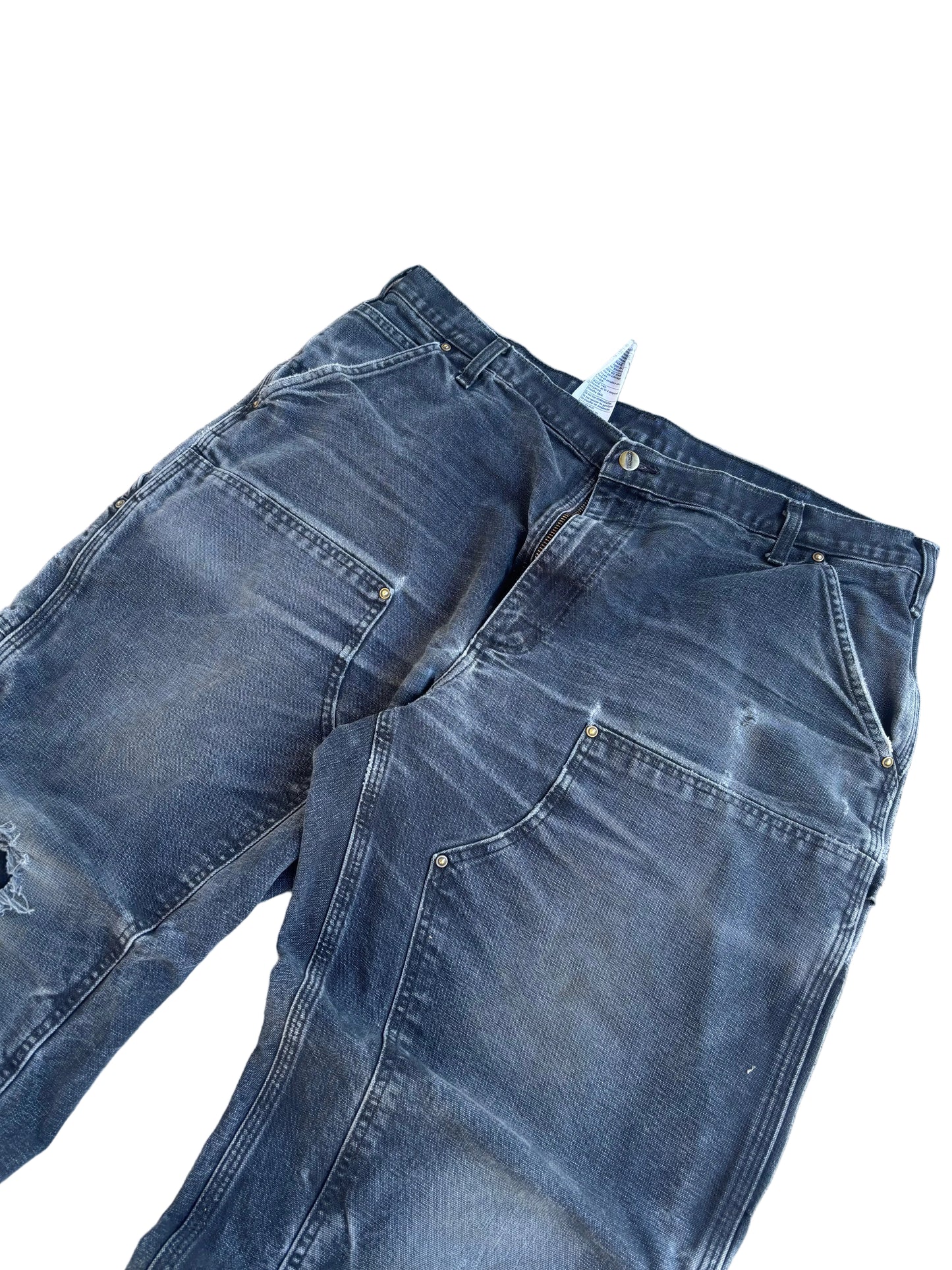 Crazy Vintage Faded Out Carhartt Double Knee