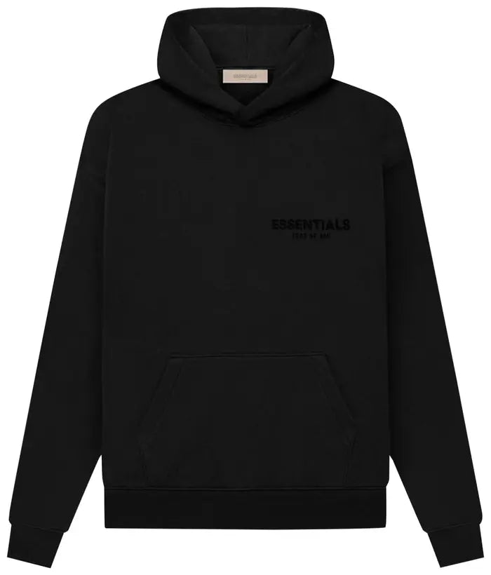 Essentials Stretch Limo Black Hoodie
