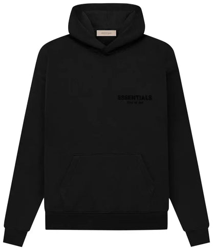 Essentials Stretch Limo Black Hoodie