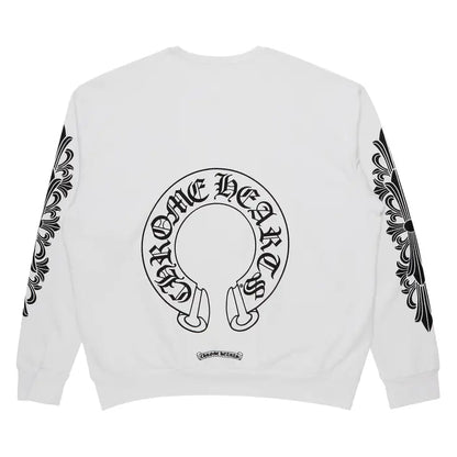 Chrome Hearts Horseshoe Floral Crewneck