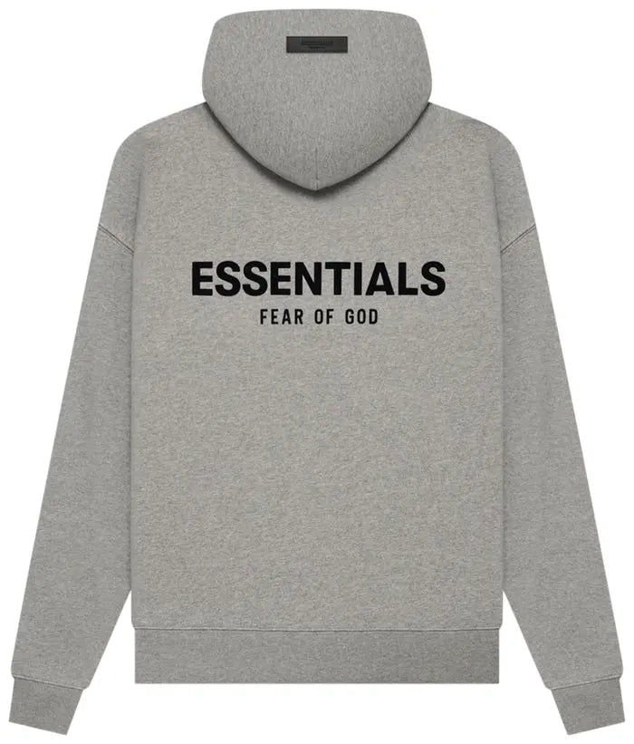 Essentials Dark Oatmeal Hoodie