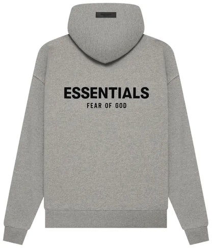 Essentials Dark Oatmeal Hoodie
