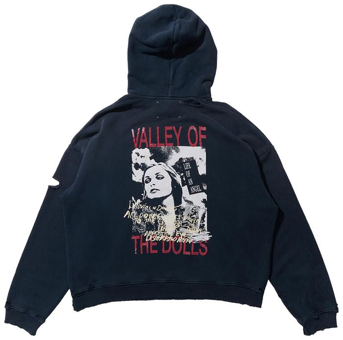 Paly Hollywood Valley Of Dolls Hoodie 'Vintage Black'