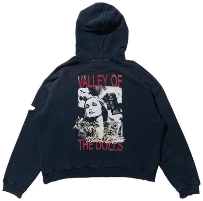 Paly Hollywood Valley Of Dolls Hoodie 'Vintage Black'