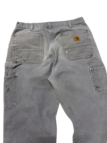 Grey Paint Splatter Carhartt Double Knee