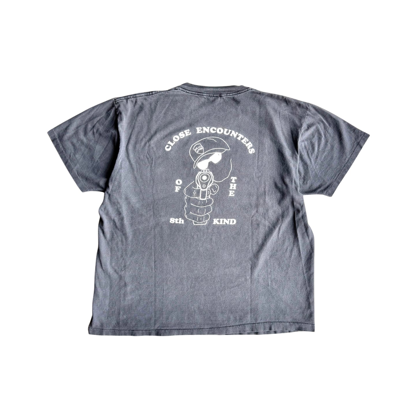 90’s Oneita Faded Charcoal Pistol Tee