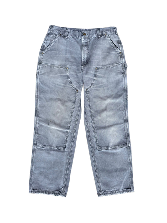 Faded Out Grey Carhartt Double Knee