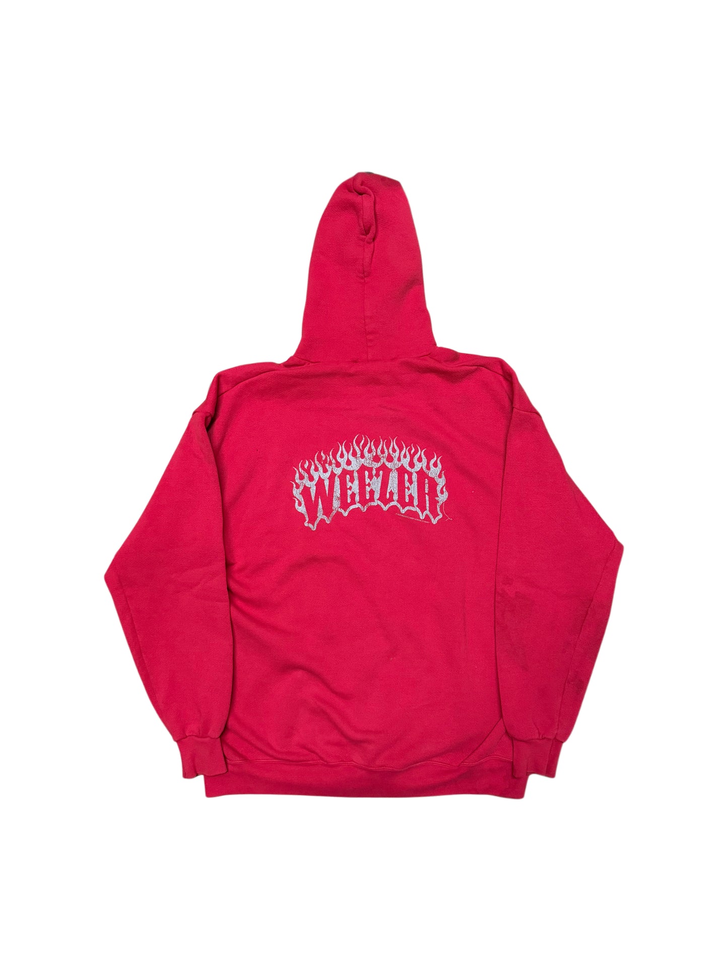 02’ Weezer Tour Flame Zip Up