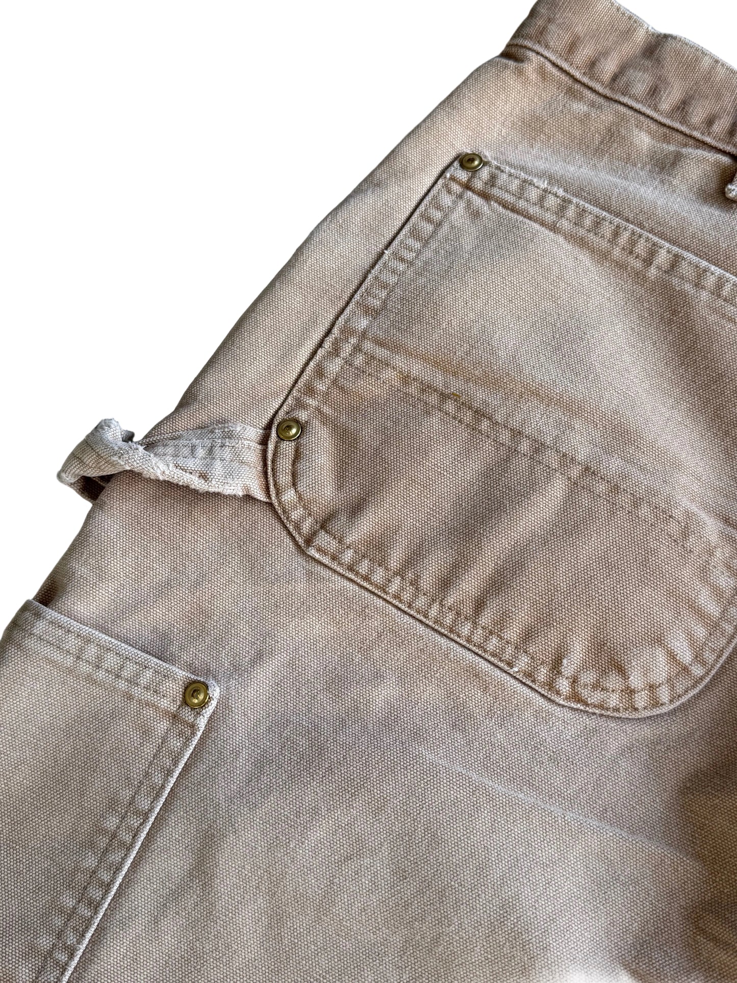 Carhartt Faded Tan Capri Double Knee