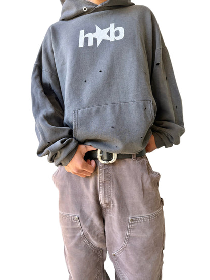 90’s Faded Charcoal Pornhub Hoodie