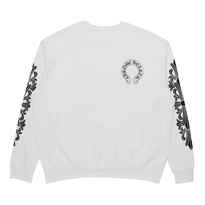 Chrome Hearts Horseshoe Floral Crewneck