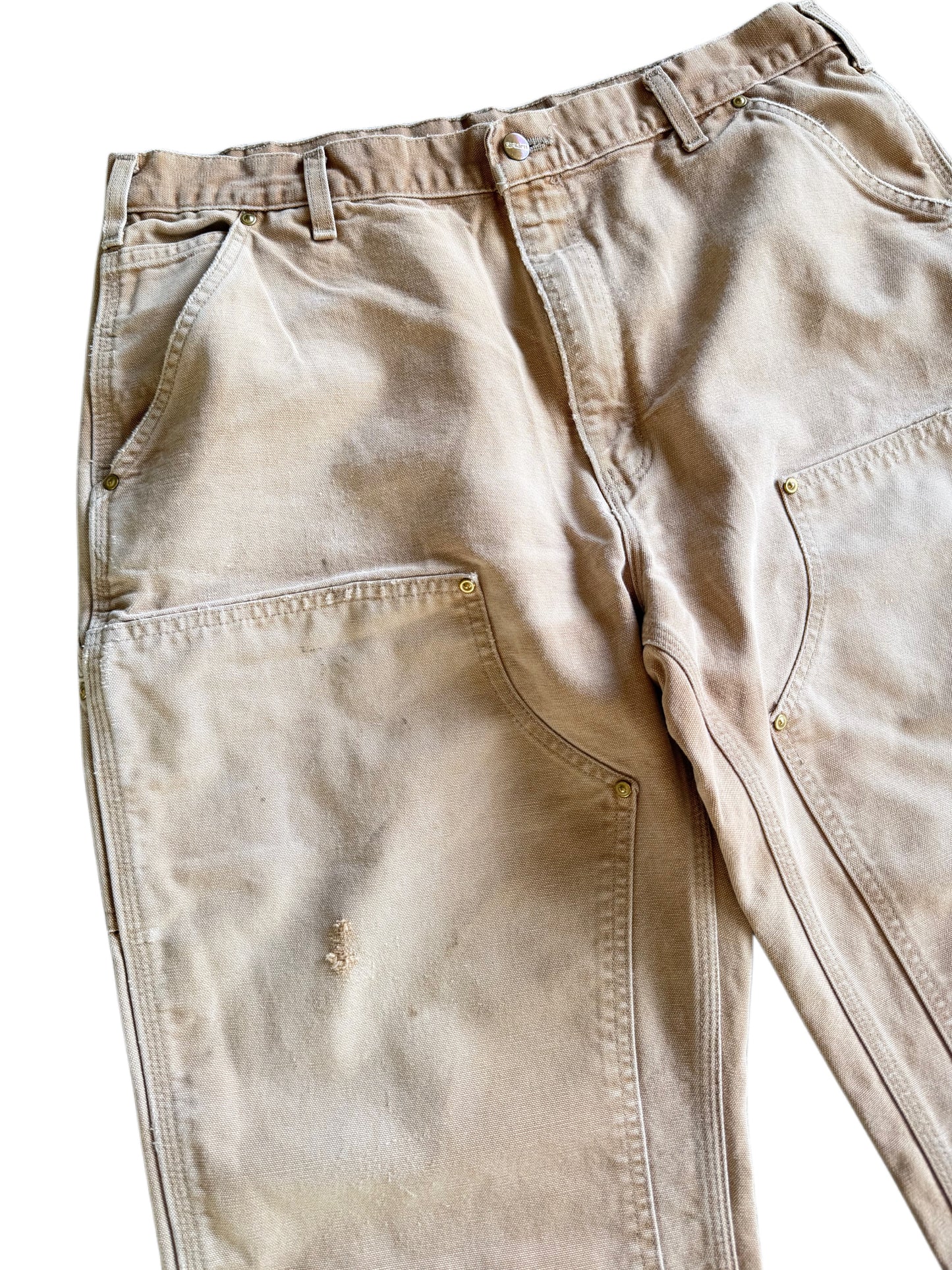 Carhartt Faded Tan Capri Double Knee