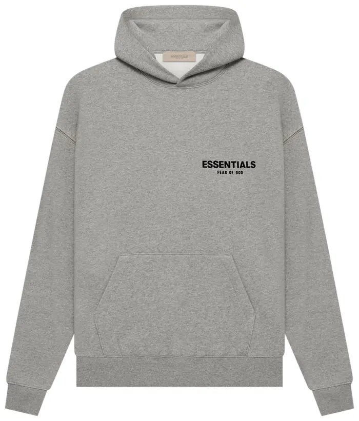 Essentials Dark Oatmeal Hoodie