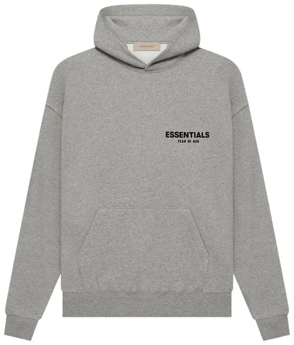 Essentials Dark Oatmeal Hoodie