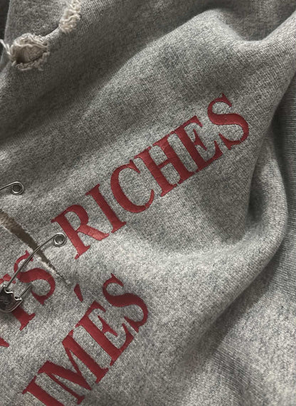 Enfants Riches Déprimés New Classic Logo Hoodie With Pins