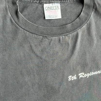 90’s Oneita Faded Charcoal Pistol Tee