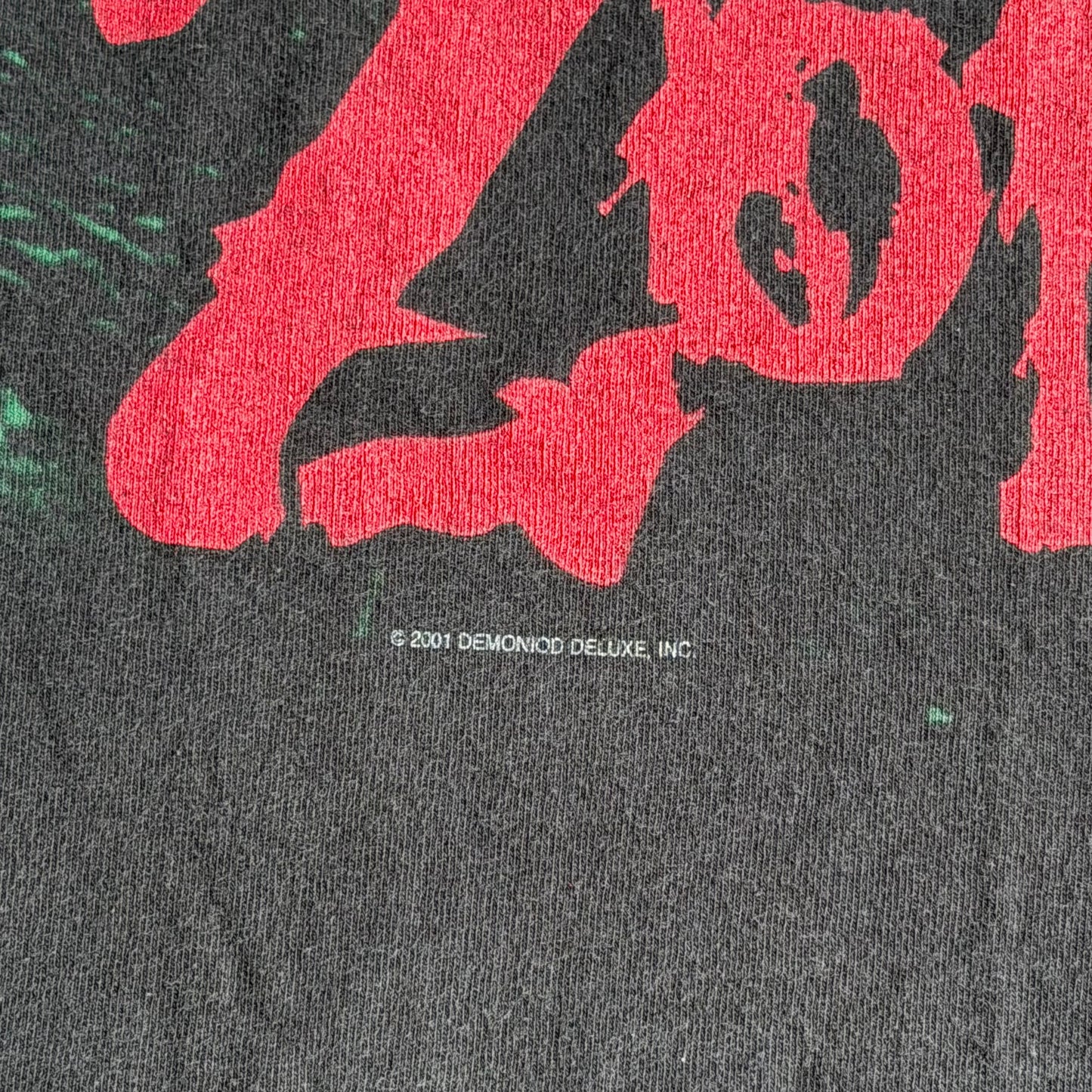 2001 Rob Zombie The Sinister Urge Tour Tee