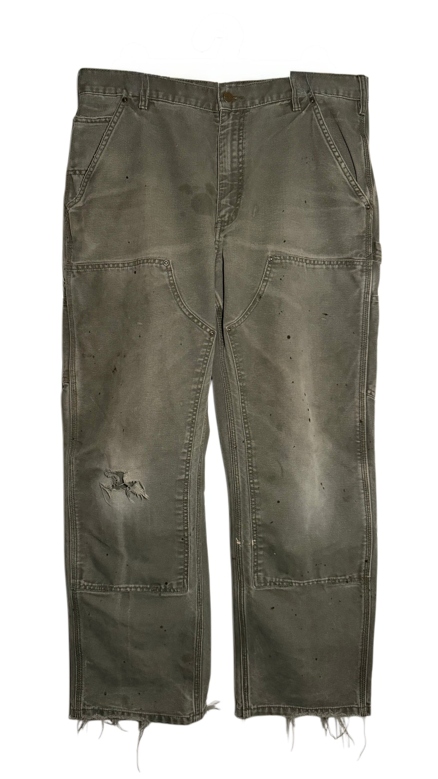 Moss Green Carhartt Double Knee