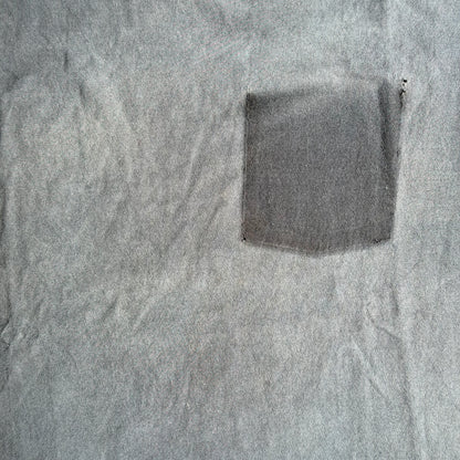 00’s Faded Charcoal Ghost Pocket Tee