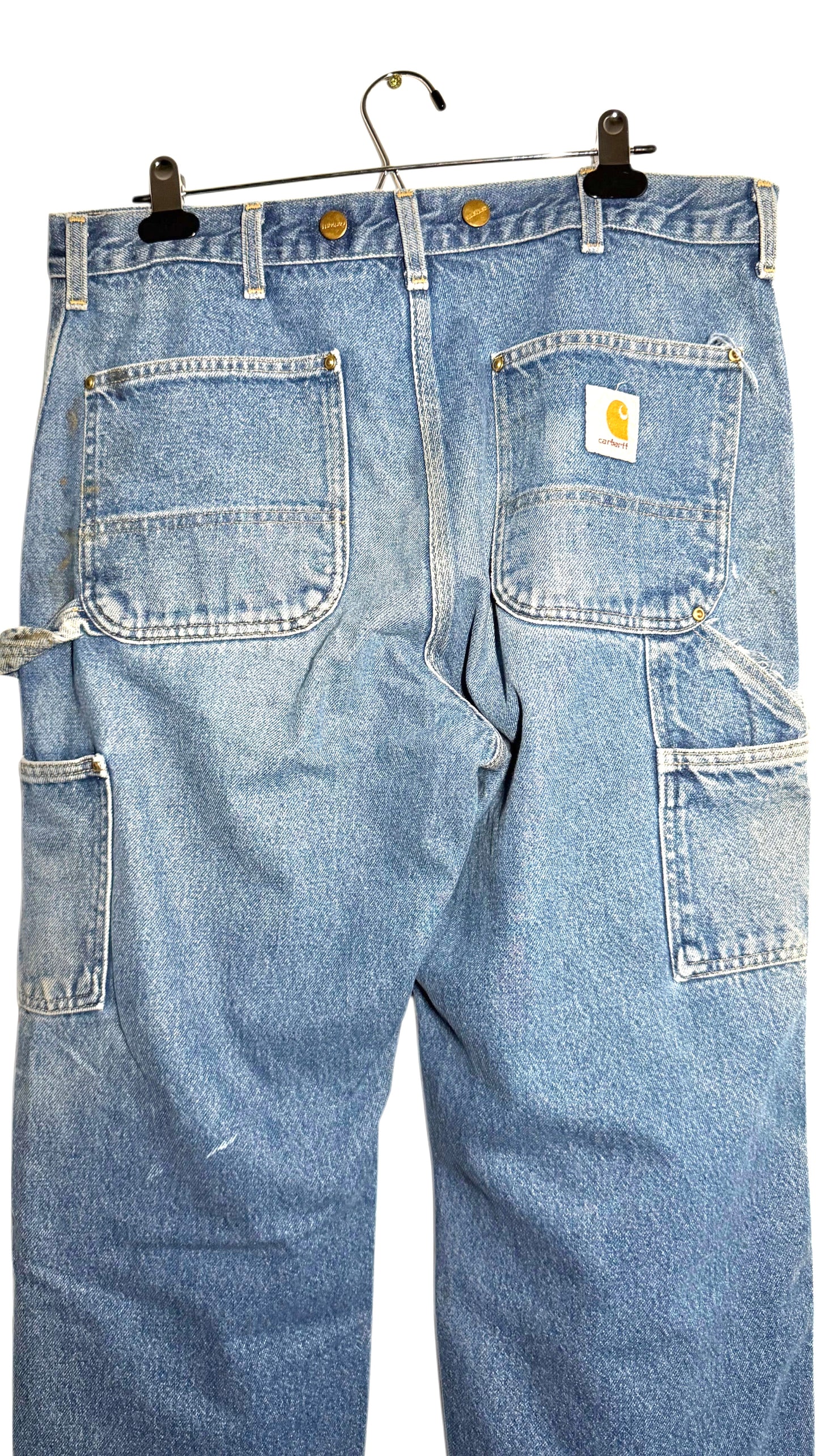 Vintage Blue Carhartt Double Knee