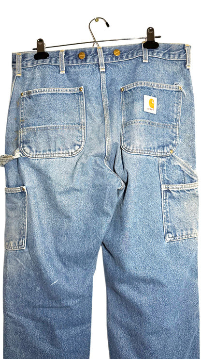 Vintage Blue Carhartt Double Knee