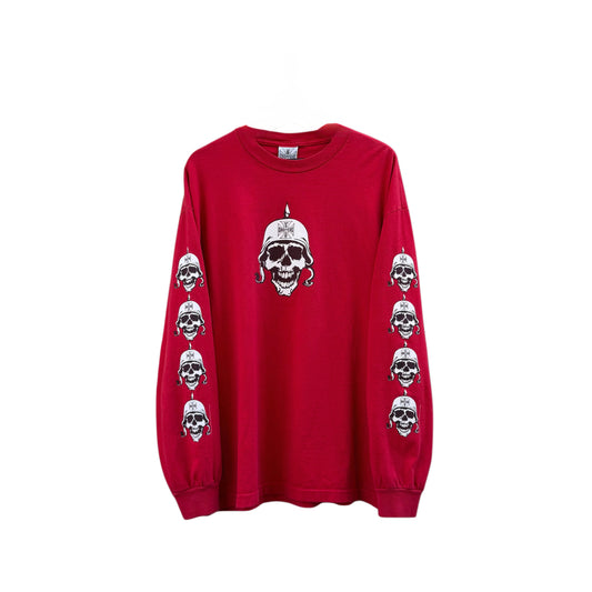 03’ Red West Coast Choppers Skully