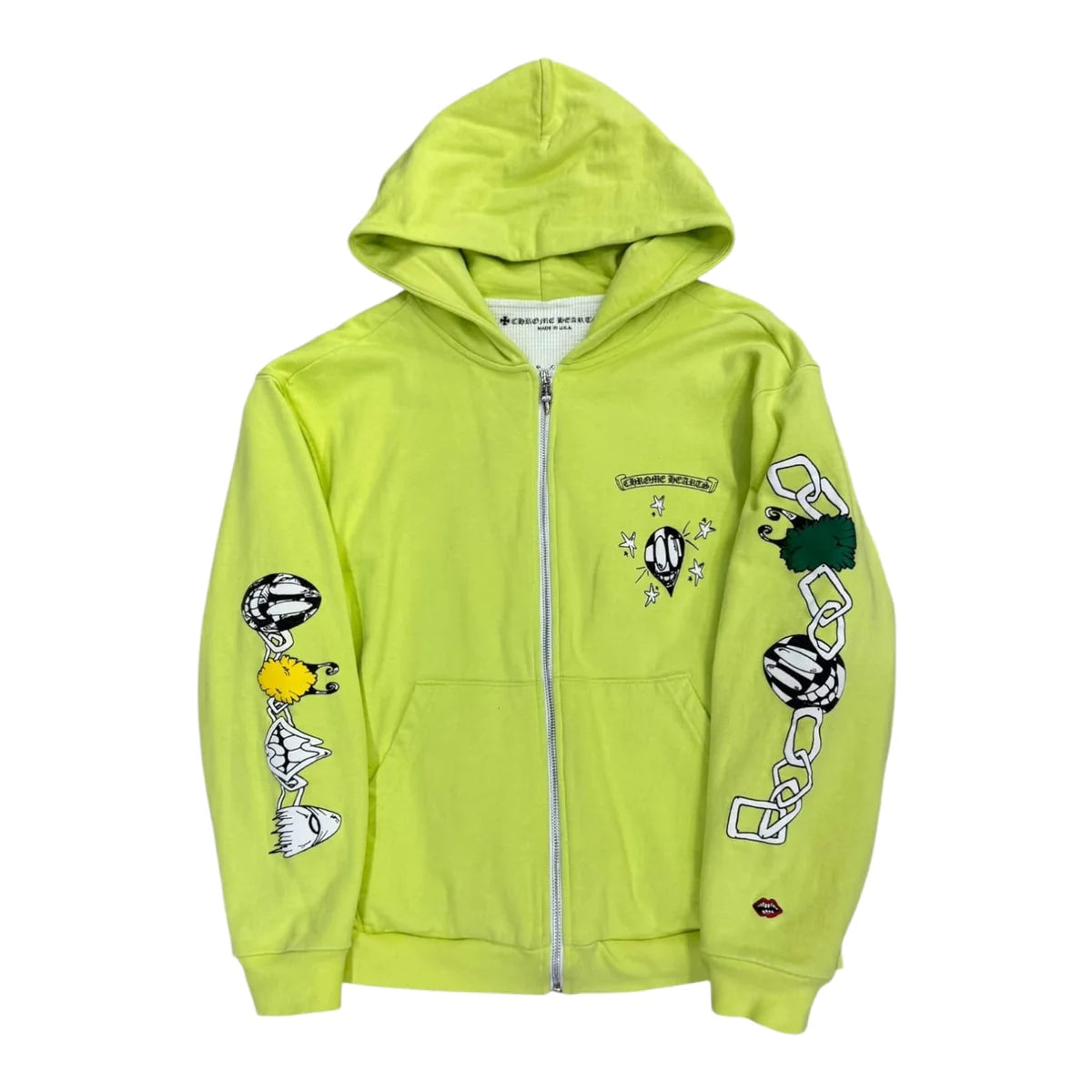 Chrome Hearts Matty Boy Thermal Lined Zip Up