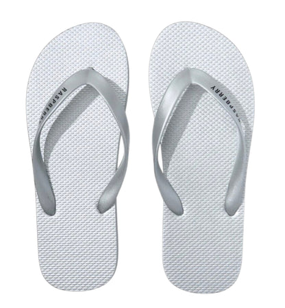 TheGvGallery Platinum Flip Flops
