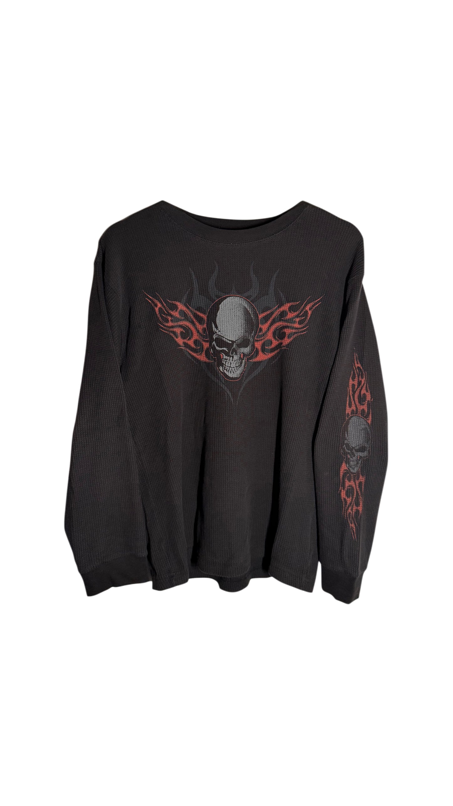 Vintage Thermal Flame Skully