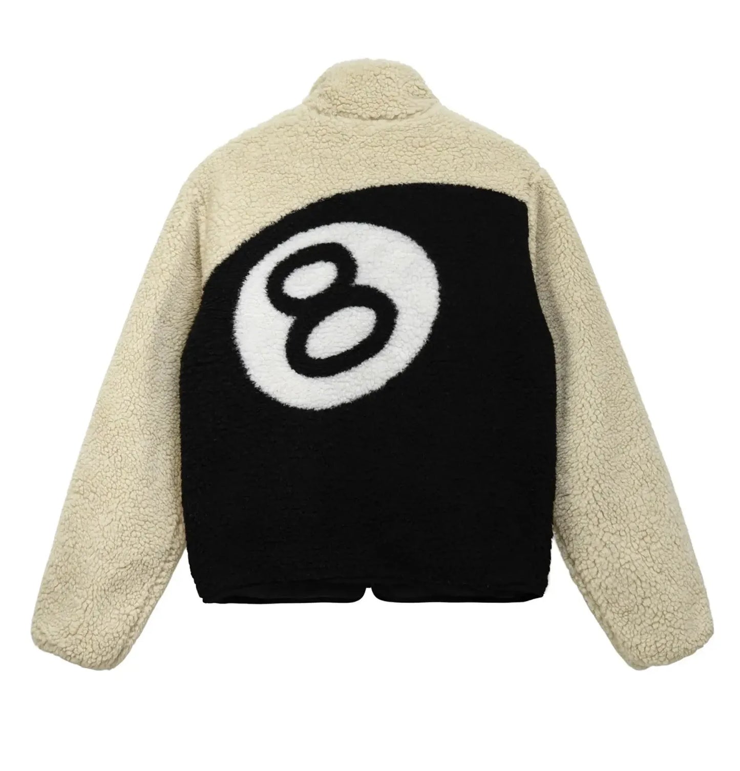 Stussy 8 Ball Reversible Fleece Zip Up
