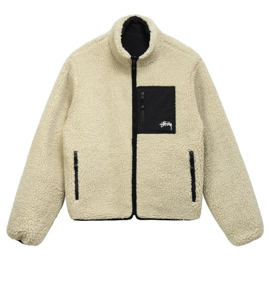 Stussy 8 Ball Reversible Fleece Zip Up