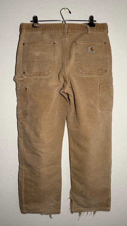 Tan Thrashed Carhartt Double Knee